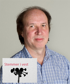 Stemme i vest: Arne Blindheim