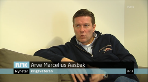 Arve M. Aasbak er veteran og jobbar no i SIOPS.